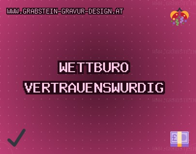 Vertrauenswürdige Wettseiten - 1674 Bonus | www.grabstein-gravur-design.at